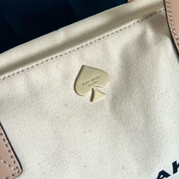 Kate Spade Eat Cake for Breakfast zipped tote